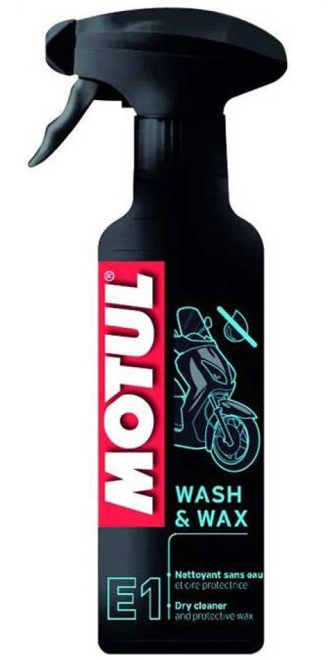 MOT WASH WAX 400ML Solutie pentru curatare si ceruire caroserie MOTUL E1 Wash and Wax 400 ml MOTUL 